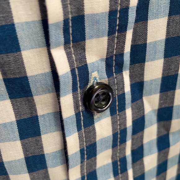 LONDON FOG SHORT SLEEVE BUTTON DOWN - Picture 4 of 5